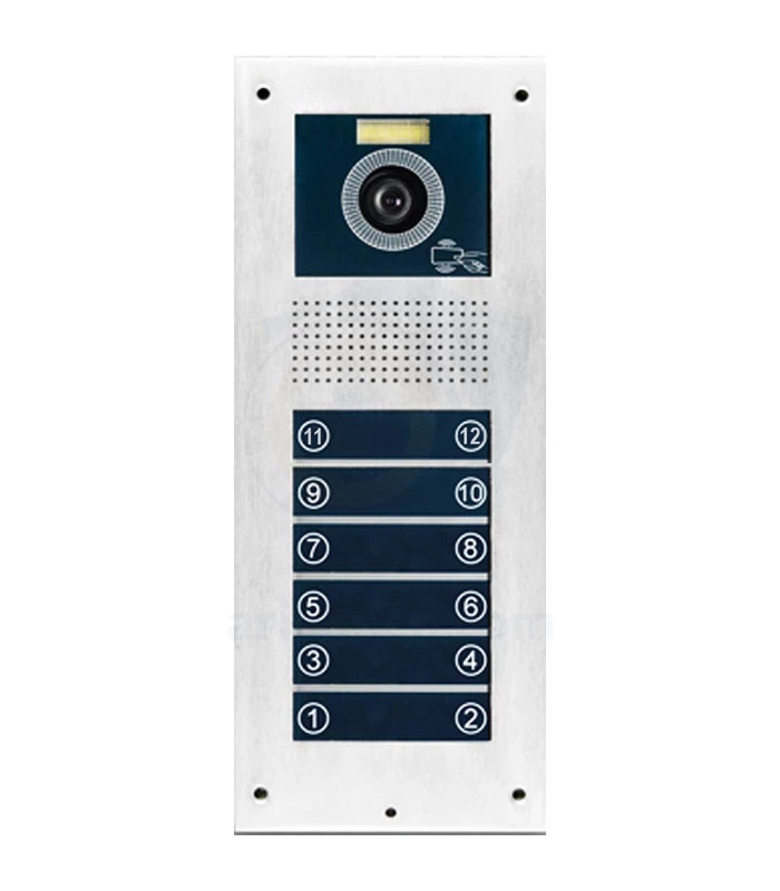 پنل آیفون تصویری 12 واحدی افاف تکنولوژی سری UT‑RF