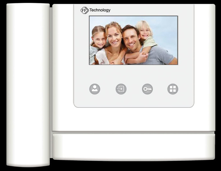 مانیتور آیفون تصویری FF Technology NICE | صفحه 4.3 اینچ، ساده و اقتصادی